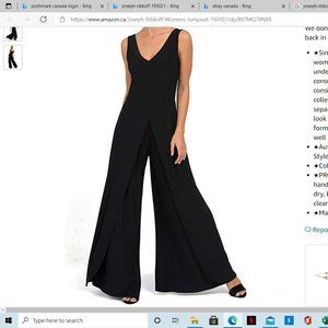 Joseph Ribkoff Jumpsuit sz 10